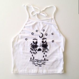 Brandy Melville Sachs Moon Tears Halter